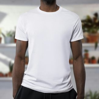 Johnstanger Men's Classic Crew Neck T-Shirt — Soft Cotton Everyday Tee